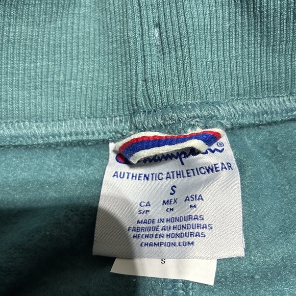 Champion Fleece Lined Joggers,elastic drawstring waist,hip pockets,rib knit cuff - Picture 7 of 8